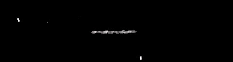 Processed fireball image