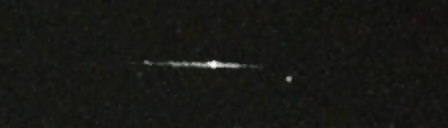 Unprocessed fireball image