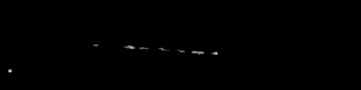 Processed fireball image