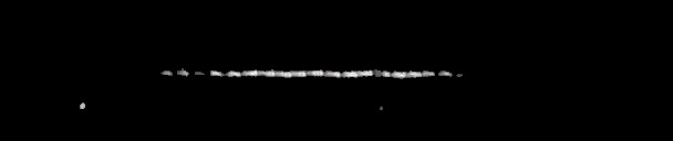 Processed fireball image