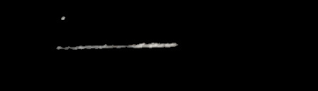 Processed fireball image