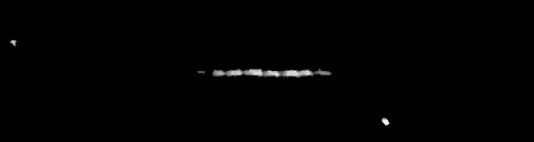 Processed fireball image