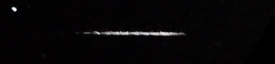 Unprocessed fireball image