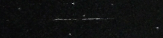 Unprocessed fireball image