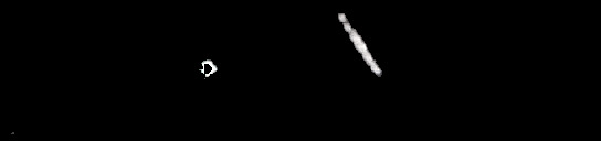 Processed fireball image