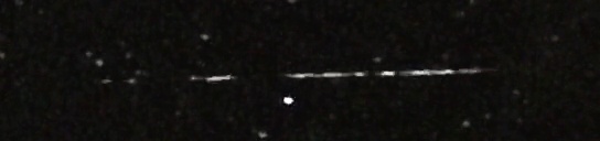 Unprocessed fireball image