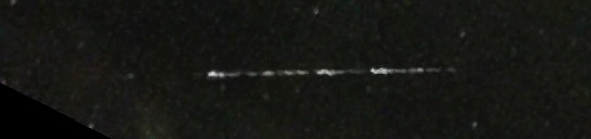 Unprocessed fireball image