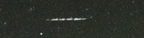 Unprocessed fireball image