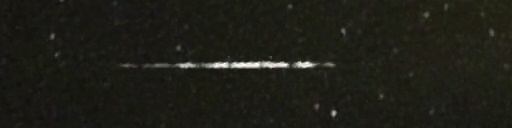 Unprocessed fireball image