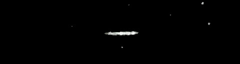 Processed fireball image