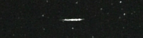 Unprocessed fireball image