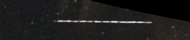 Unprocessed fireball image