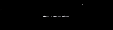 Processed fireball image