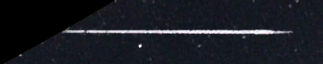 Unprocessed fireball image