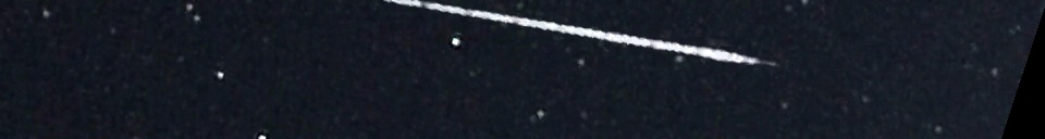 Unprocessed fireball image