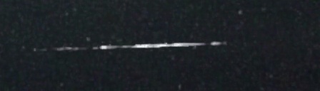 Unprocessed fireball image