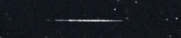 Unprocessed fireball image