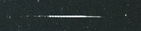 Unprocessed fireball image