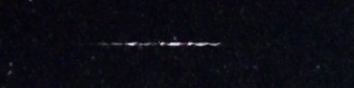 Unprocessed fireball image