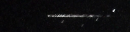 Unprocessed fireball image