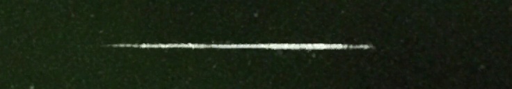 Unprocessed fireball image