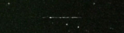 Unprocessed fireball image