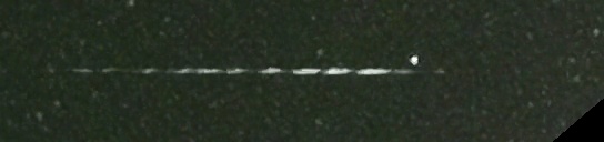 Unprocessed fireball image