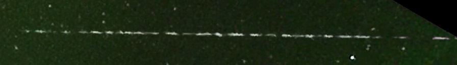 Unprocessed fireball image