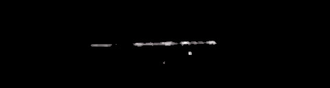 Processed fireball image