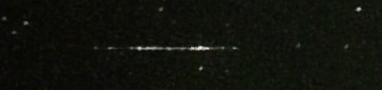 Unprocessed fireball image