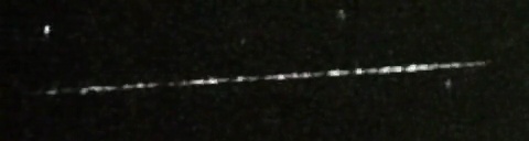 Unprocessed fireball image