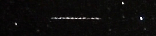 Unprocessed fireball image