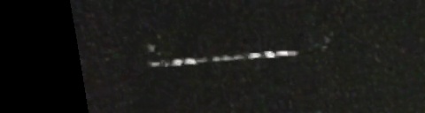 Unprocessed fireball image