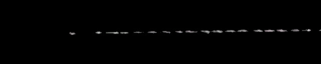 Processed fireball image