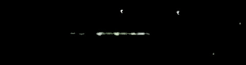 Processed fireball image