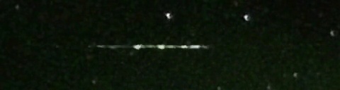 Unprocessed fireball image