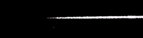 Processed fireball image