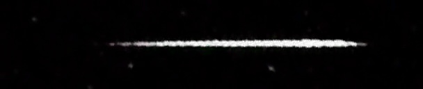 Unprocessed fireball image