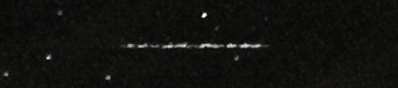 Unprocessed fireball image