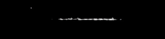 Processed fireball image