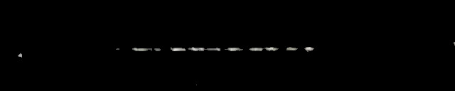 Processed fireball image