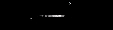 Processed fireball image