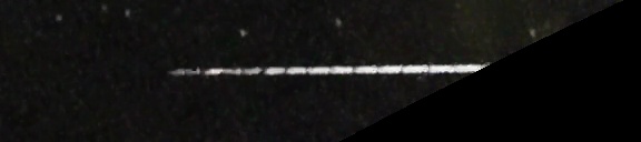 Unprocessed fireball image