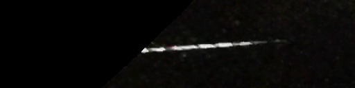 Unprocessed fireball image