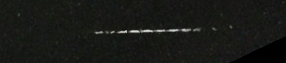 Unprocessed fireball image