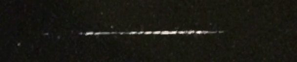 Unprocessed fireball image