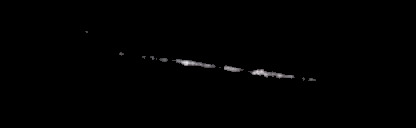 Processed fireball image