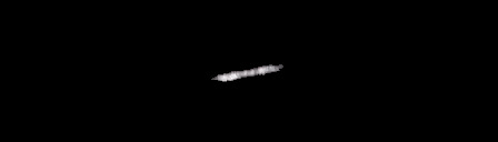Processed fireball image