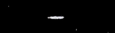 Processed fireball image