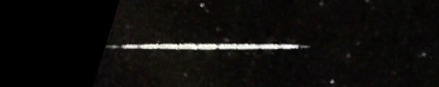 Unprocessed fireball image